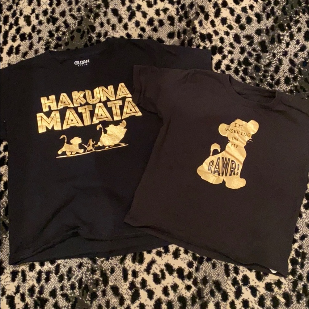 Matching DISNEY Lion King Shirts